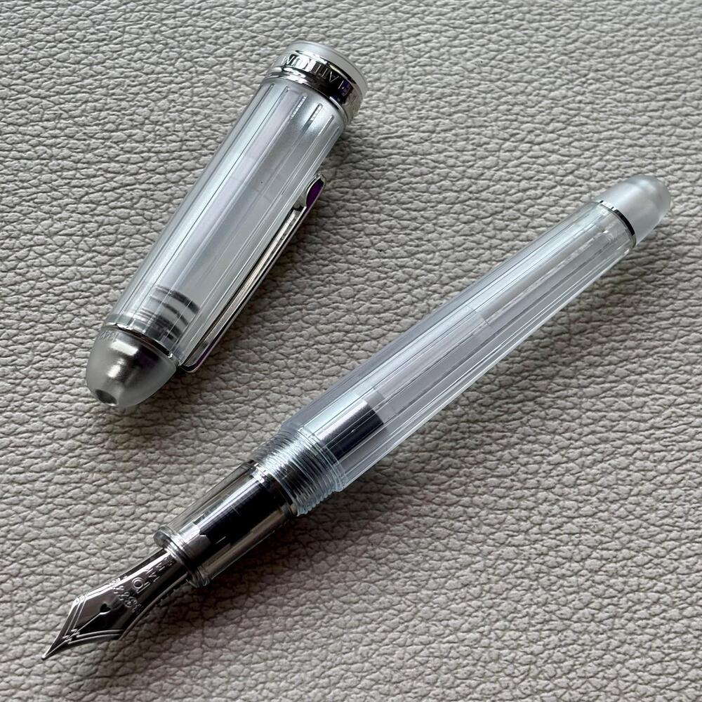 Platinum 3776 Nice Pur Demonstrator Fountain Pen 14k Gold nib