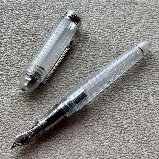 Platinum 3776 Nice Pur Demonstrator Fountain Pen 14k Gold nib