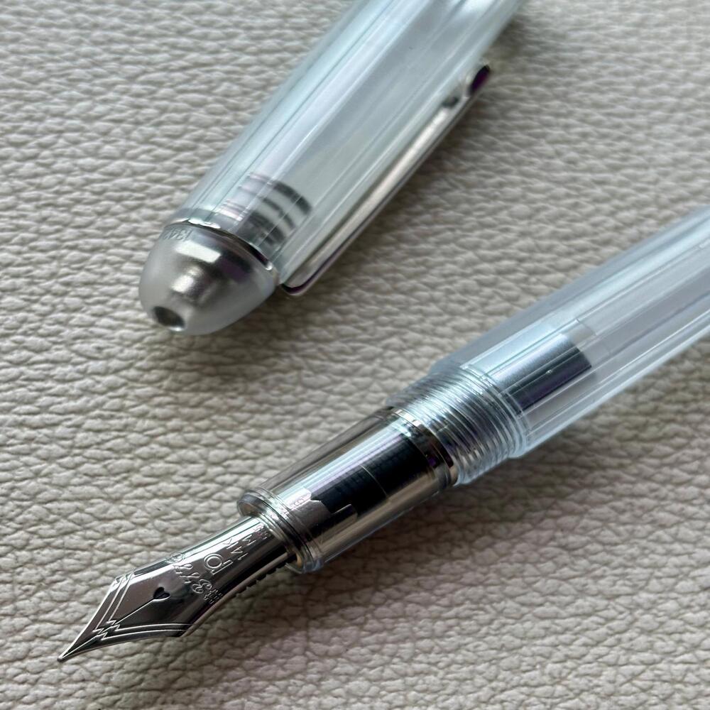 Platinum 3776 Nice Pur Demonstrator Fountain Pen 14k Gold nib