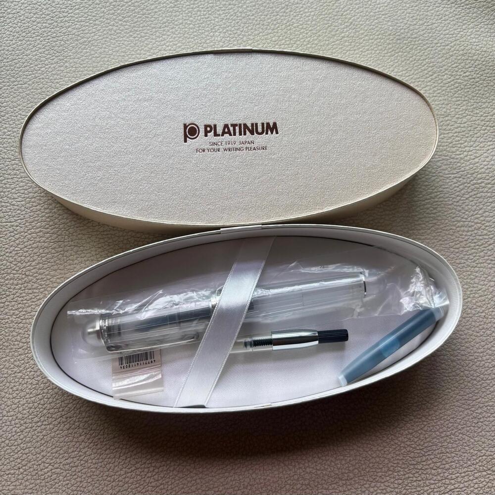 Platinum 3776 Nice Pur Demonstrator Fountain Pen 14k Gold nib