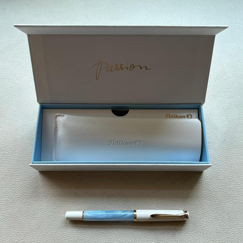 Pelikan M200 Pastel Blue Fountain Pen Special Edition