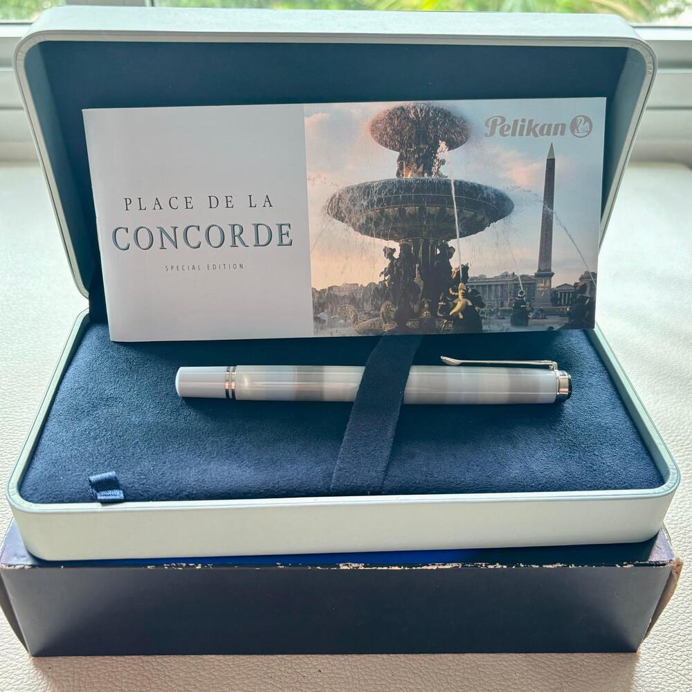 Pelikan M620 Place De La Concorde Fountain Pen Special Edition Very Rare