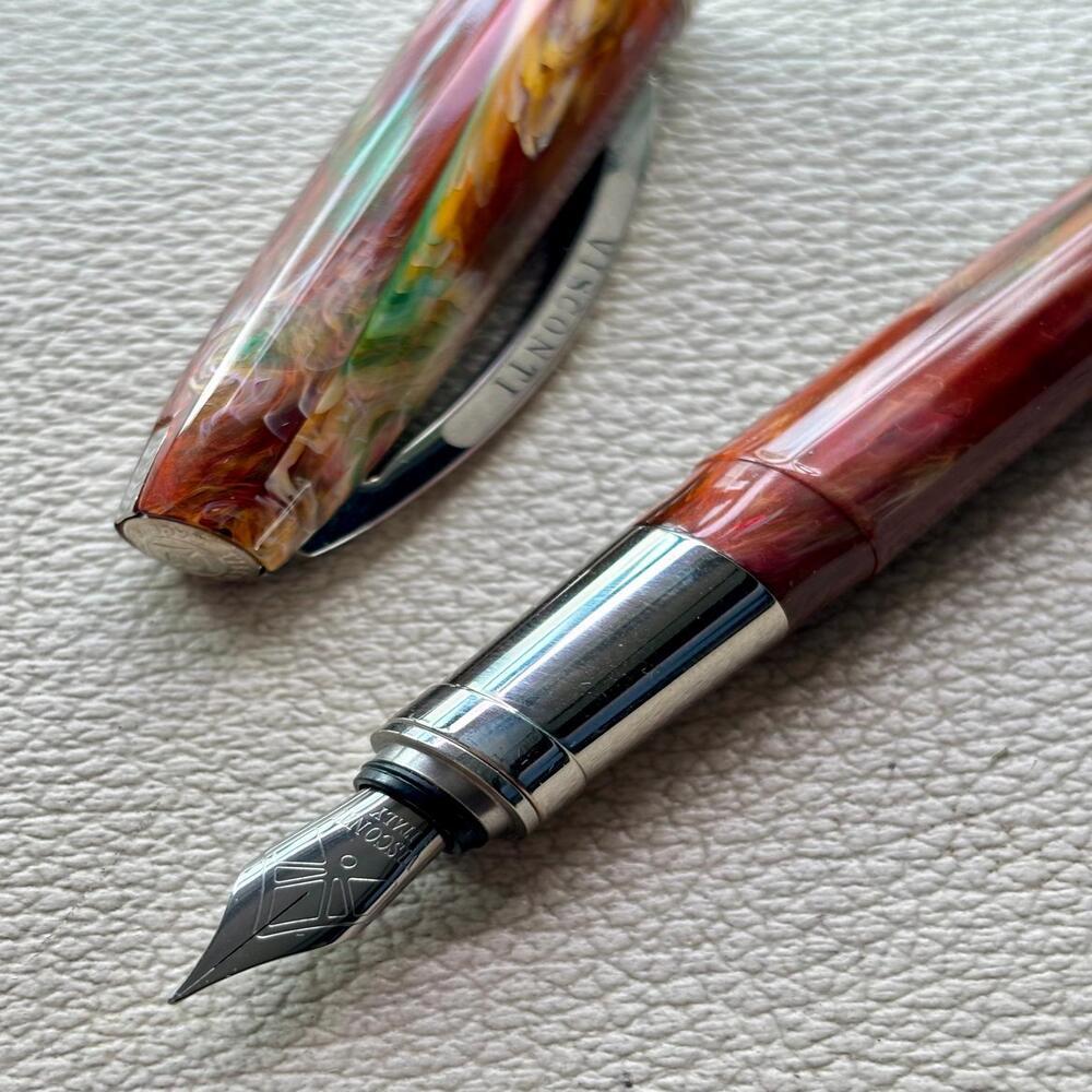 Visconti Van Gogh Pollard Willows with Palladium trim Fountain Pen