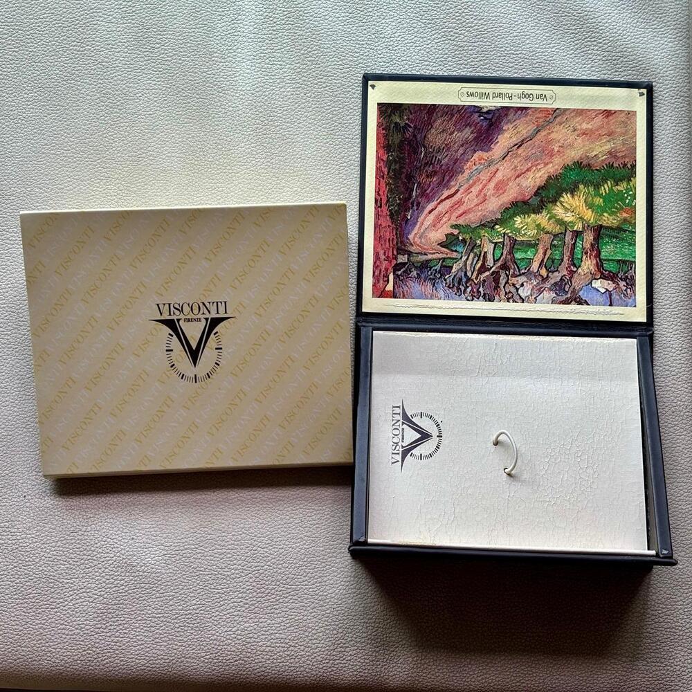 Visconti Van Gogh Pollard Willows with Palladium trim Fountain Pen