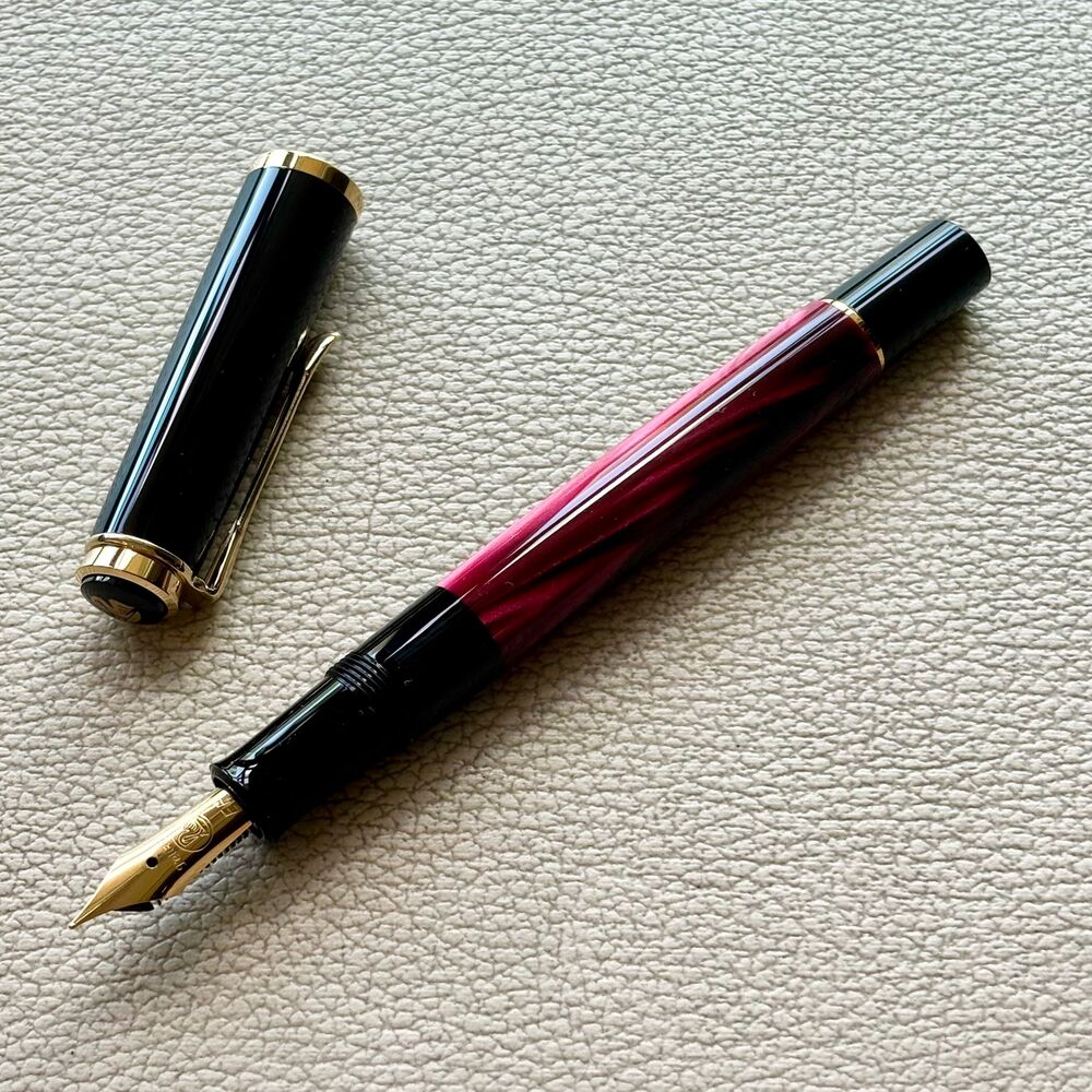 Pelikan M200 Red Marble Fountain Pen Special Edition