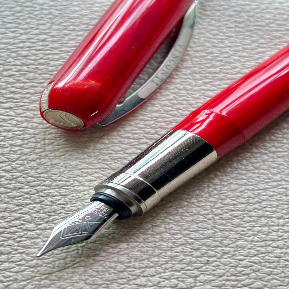 Visconti Red Rembrandt Fountain Pen