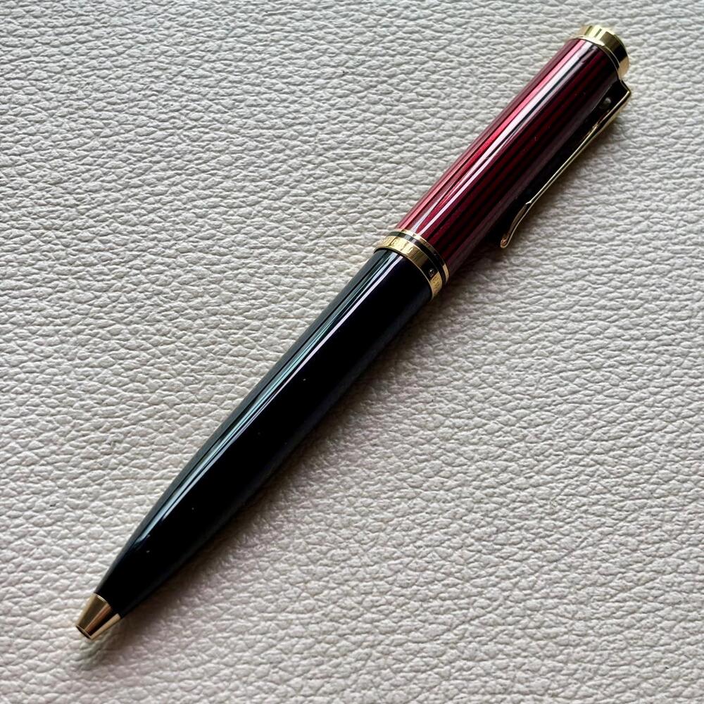 Pelikan K600 Red Stripe Ballpoint Pen