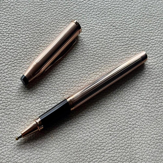 Cross Century 2 Rose Gold Rollerball Pen 14k Gold Discontinued.