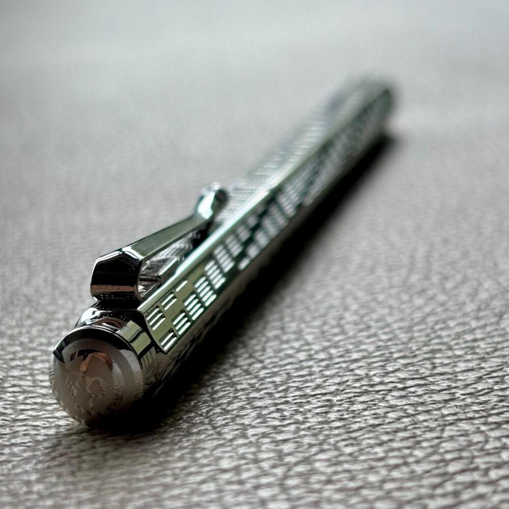 Caran d'Ache Ecridor Silver Plated Rollerball Pen