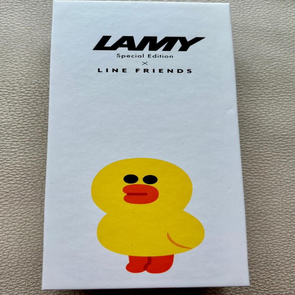 Sally Lamy Yellow Silver Clip Safari Fountain Pen Limited Edition