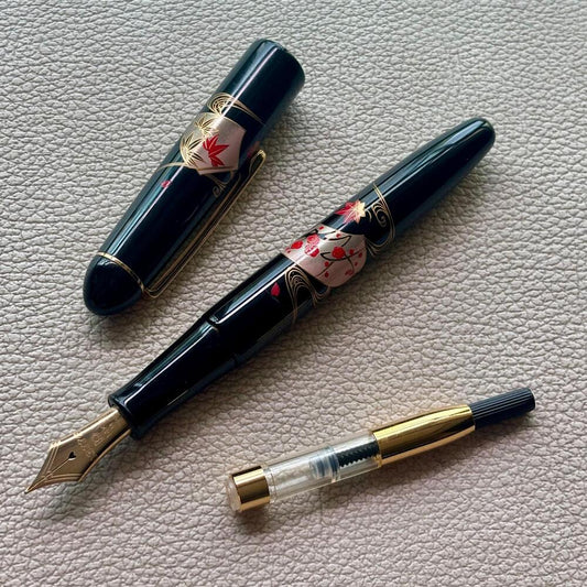 Platinum 3776 Maki-e Senmen Fountain Pen 14k Gold nib.