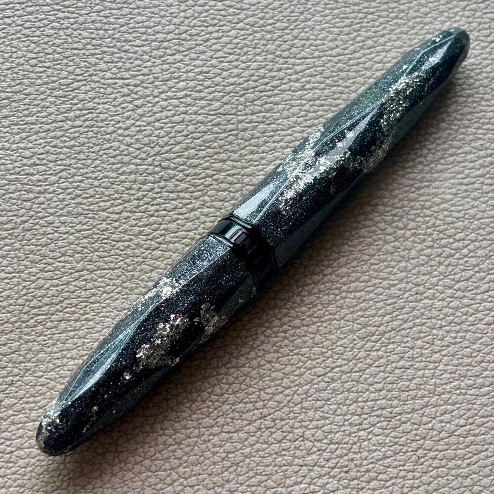 Benu Briolette Silver Ore Fountain Pen Discontinued