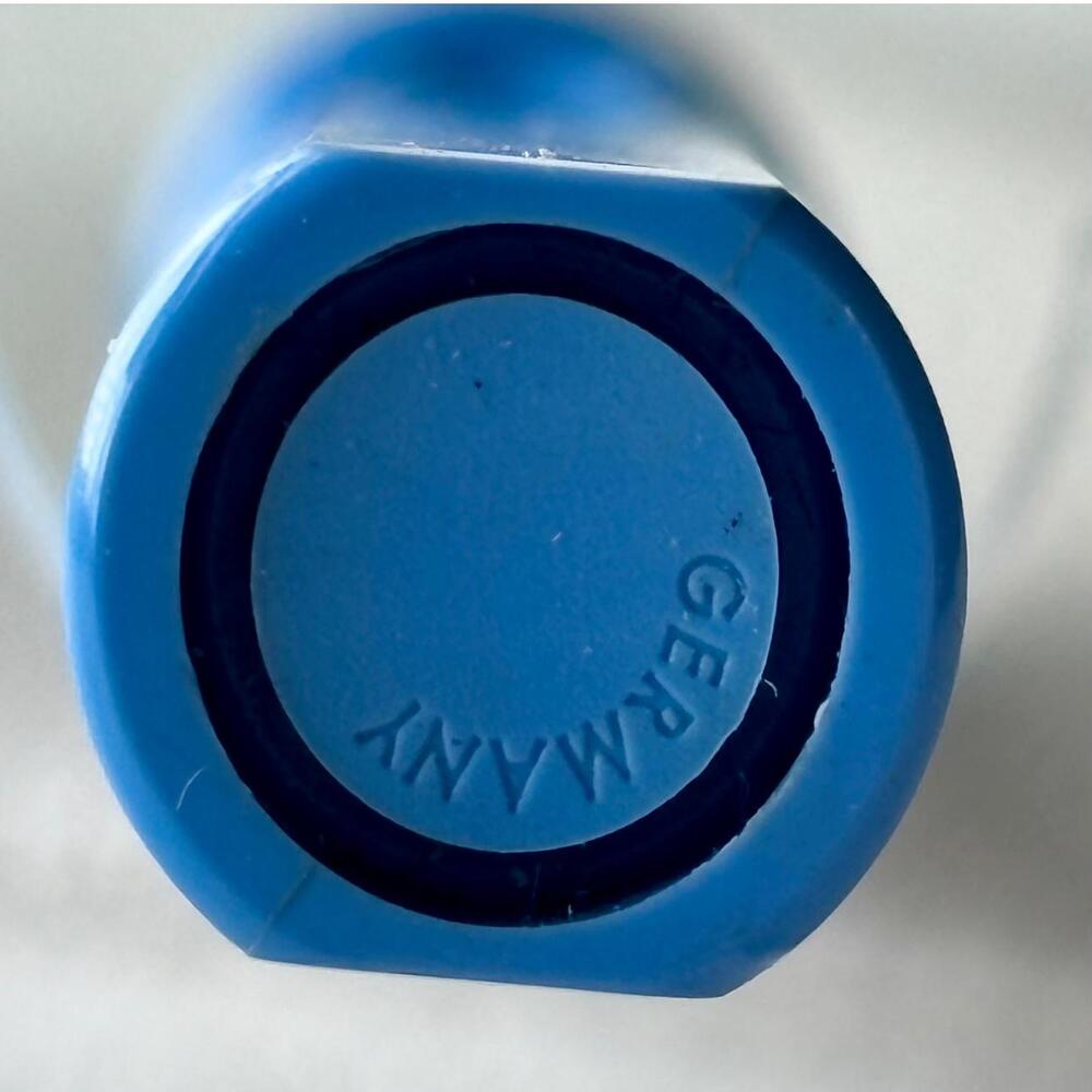 2006 Lamy Sky Blue Red Clip Safari Fountain Pen Red Dot Cap Limited Edition