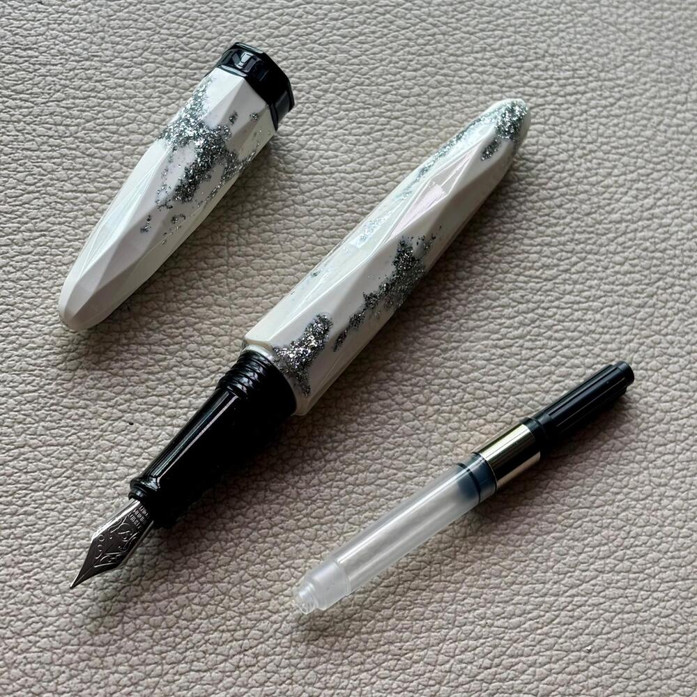 Benu Briolette Snow Season Fountain Pen Discontinued
