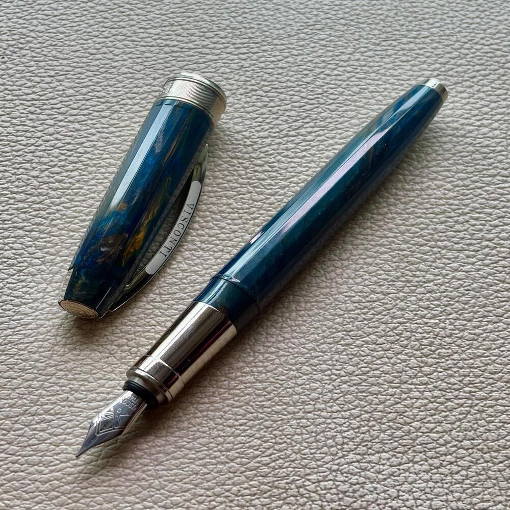 Visconti Van Gogh Starry Night with Palladium trim Fountain Pen
