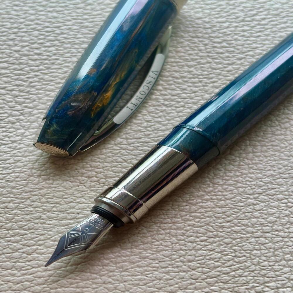 Visconti Van Gogh Starry Night with Palladium trim Fountain Pen