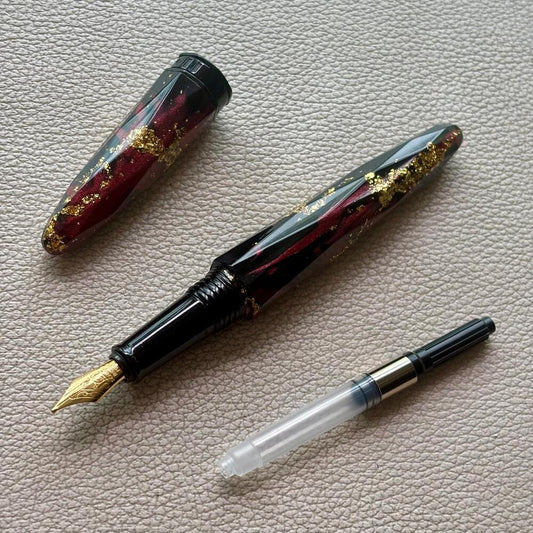 Benu Briolette Terra Gold Fountain Pen Discontinued
