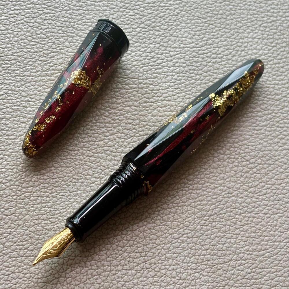 Benu Briolette Terra Gold Fountain Pen Discontinued