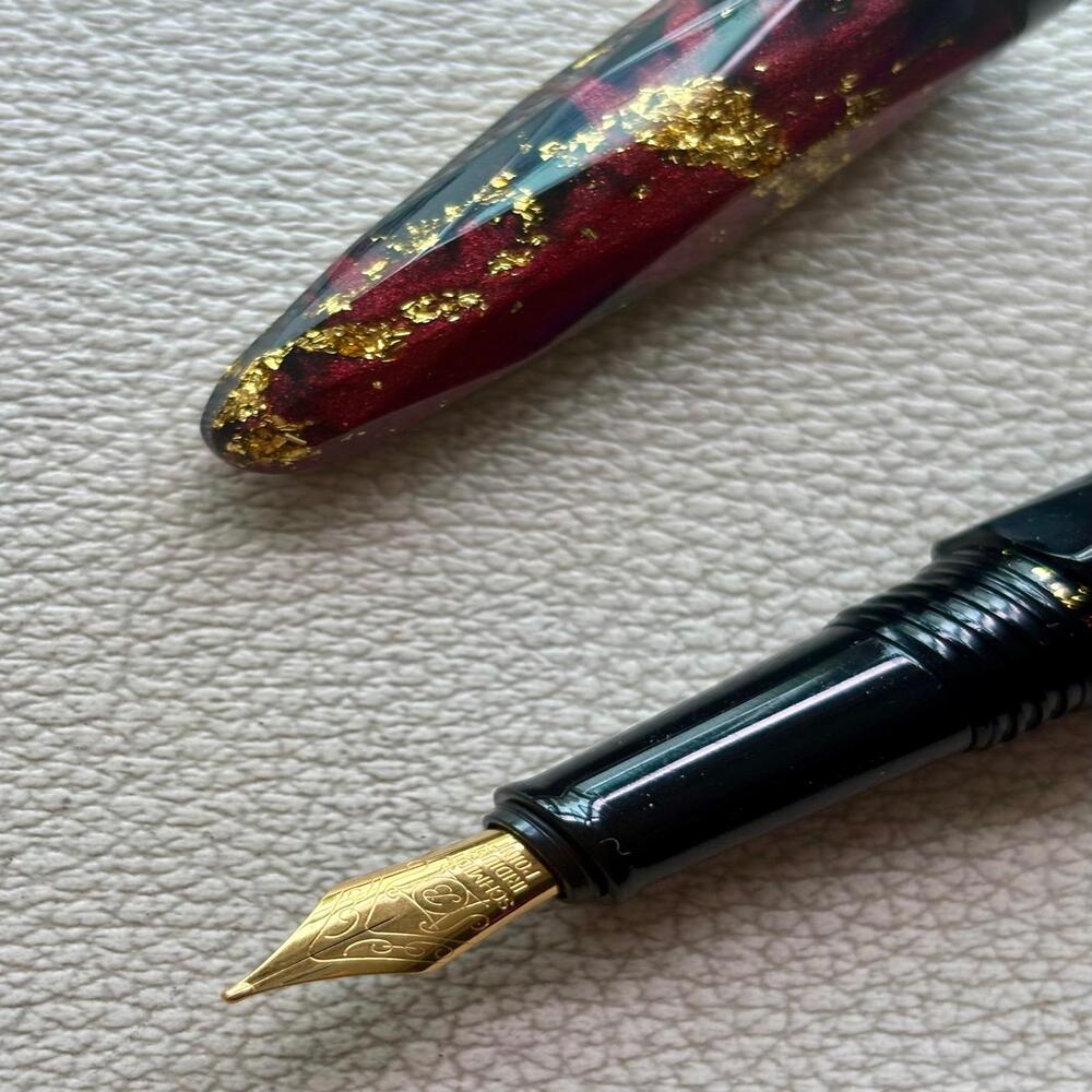 Benu Briolette Terra Gold Fountain Pen Discontinued