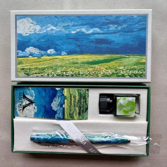 Visconti Van Gogh Wheatfield Under Thunder Clouds Fountain Pen Set