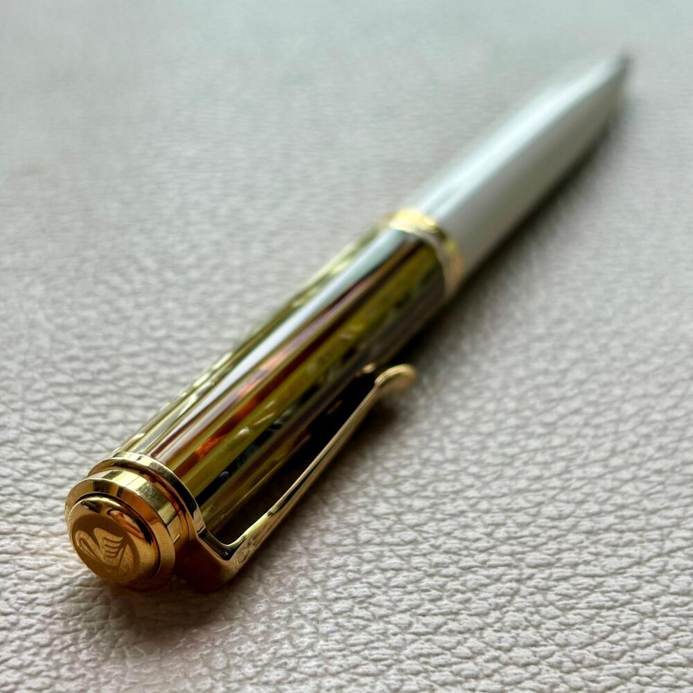 Pelikan K600 Tortoise White Ballpoint Pen Special Edition