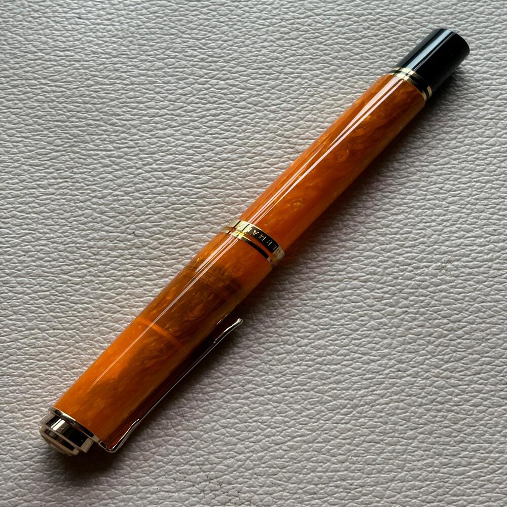 Pelikan M600 Vibrant Orange Fountain Pen Special Edition